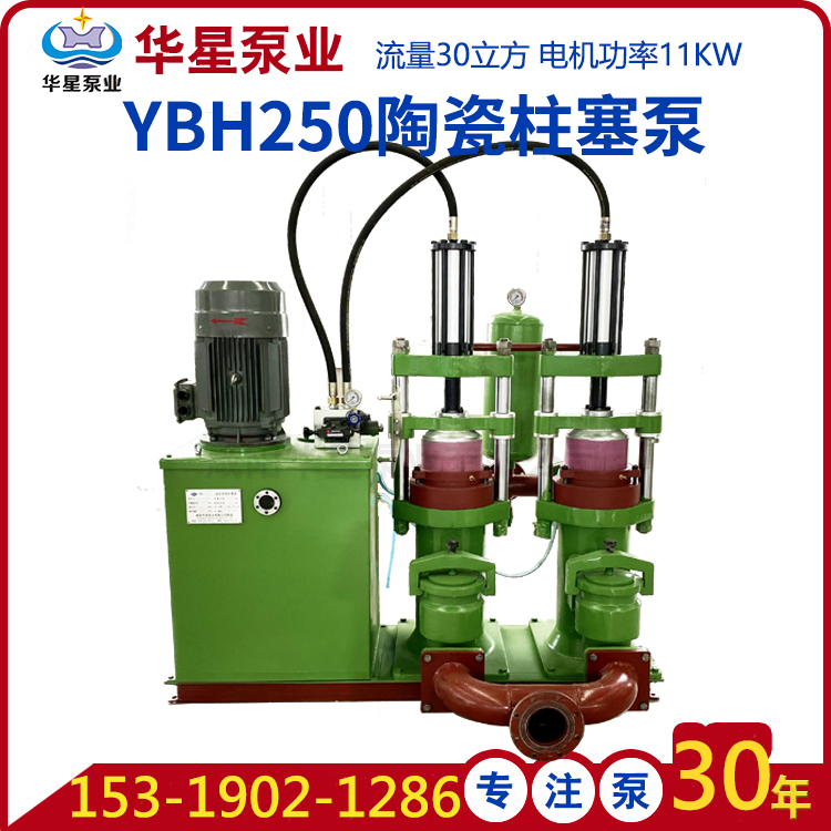 陶瓷廠使用YBH250板框壓濾機(jī)泥漿泵